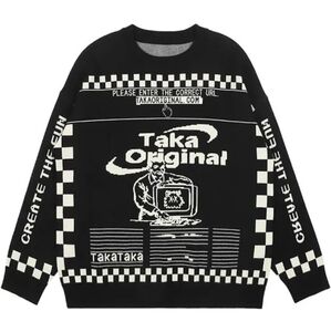 Taka Original Moody Mosaic Sweater Jumper Rare